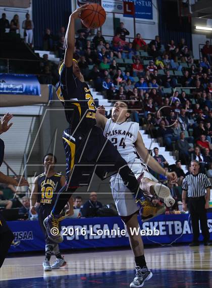 Thumbnail 2 in Oriskany vs Clark Academy (NYSPHSAA Class D Semifinal) photogallery.