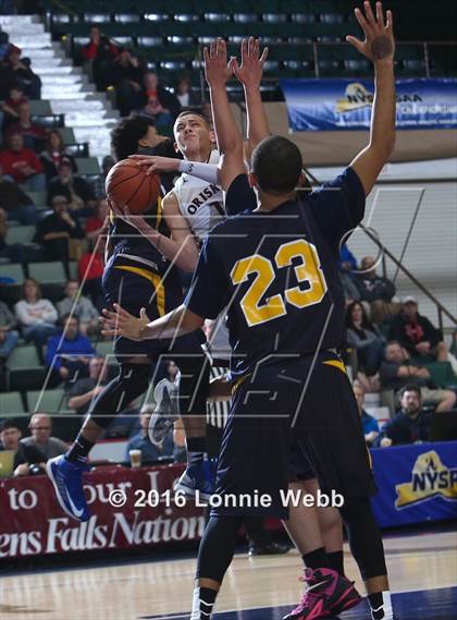 Thumbnail 3 in Oriskany vs Clark Academy (NYSPHSAA Class D Semifinal) photogallery.