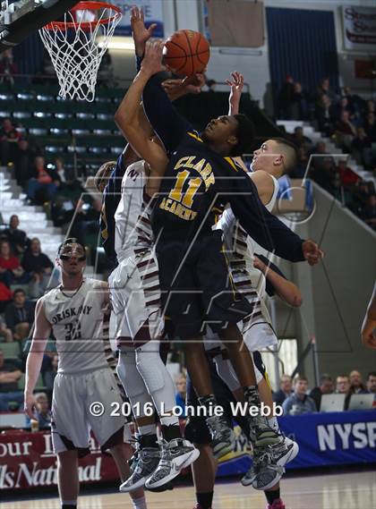 Thumbnail 3 in Oriskany vs Clark Academy (NYSPHSAA Class D Semifinal) photogallery.
