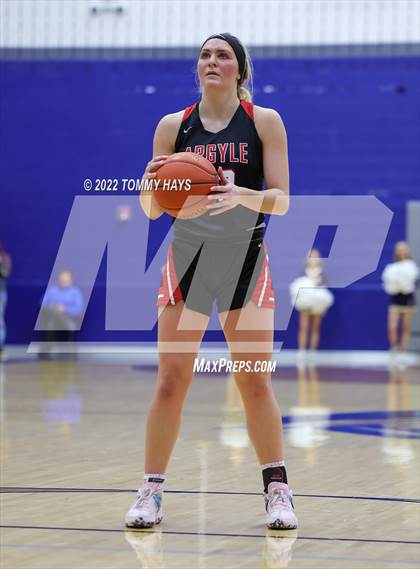 Thumbnail 2 in Argyle vs. Stephenville (UIL Basketball 4A Area Playoff) photogallery.