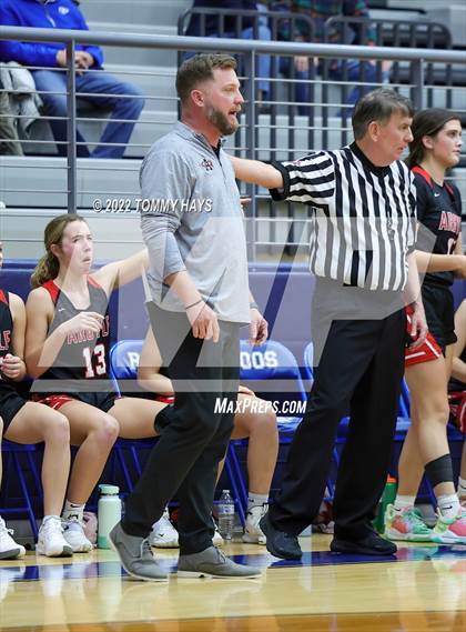 Thumbnail 3 in Argyle vs. Stephenville (UIL Basketball 4A Area Playoff) photogallery.