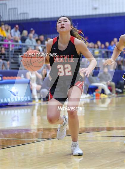 Thumbnail 2 in Argyle vs. Stephenville (UIL Basketball 4A Area Playoff) photogallery.