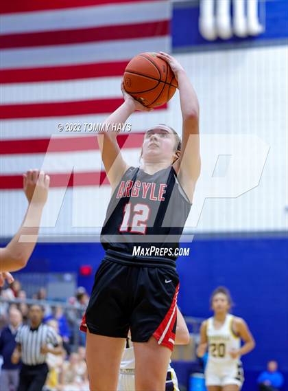 Thumbnail 1 in Argyle vs. Stephenville (UIL Basketball 4A Area Playoff) photogallery.