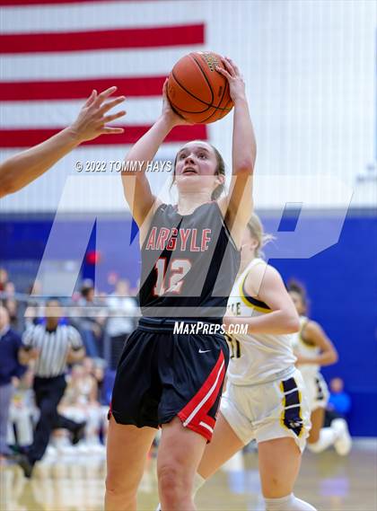 Thumbnail 3 in Argyle vs. Stephenville (UIL Basketball 4A Area Playoff) photogallery.