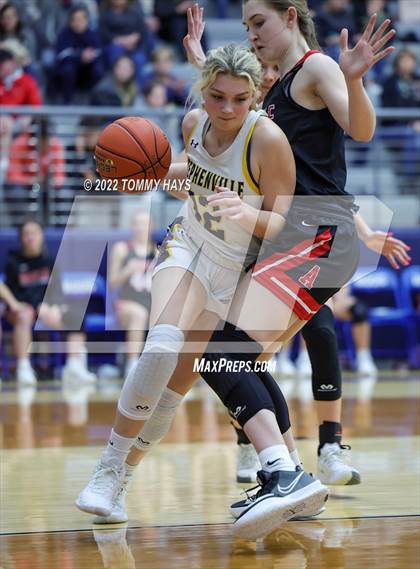 Thumbnail 2 in Argyle vs. Stephenville (UIL Basketball 4A Area Playoff) photogallery.