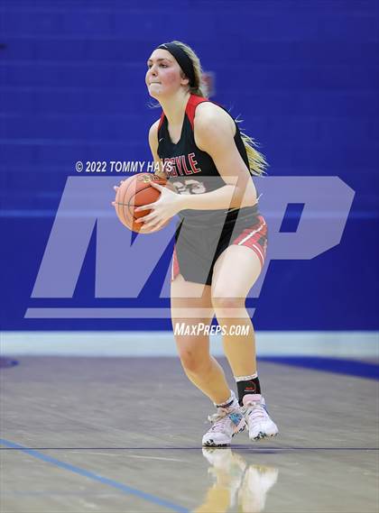 Thumbnail 3 in Argyle vs. Stephenville (UIL Basketball 4A Area Playoff) photogallery.