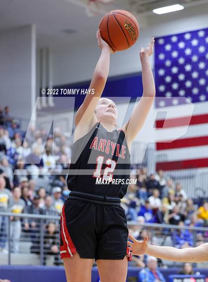 Thumbnail 2 in Argyle vs. Stephenville (UIL Basketball 4A Area Playoff) photogallery.
