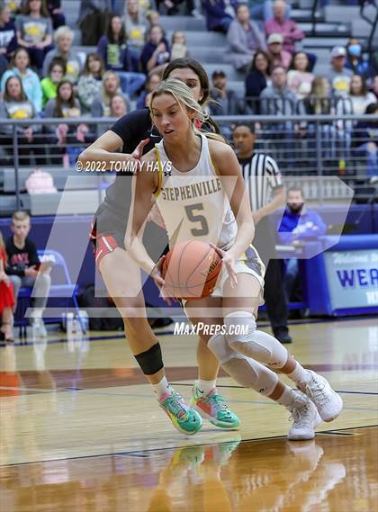 Thumbnail 2 in Argyle vs. Stephenville (UIL Basketball 4A Area Playoff) photogallery.