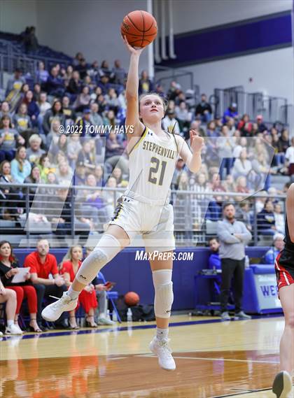 Thumbnail 2 in Argyle vs. Stephenville (UIL Basketball 4A Area Playoff) photogallery.