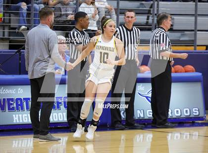 Thumbnail 2 in Argyle vs. Stephenville (UIL Basketball 4A Area Playoff) photogallery.