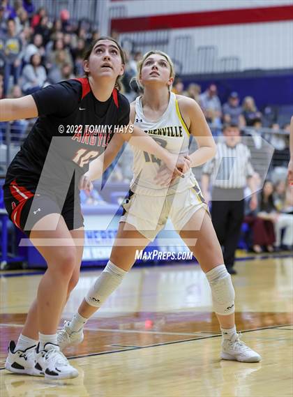Thumbnail 3 in Argyle vs. Stephenville (UIL Basketball 4A Area Playoff) photogallery.