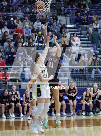 Thumbnail 2 in Argyle vs. Stephenville (UIL Basketball 4A Area Playoff) photogallery.