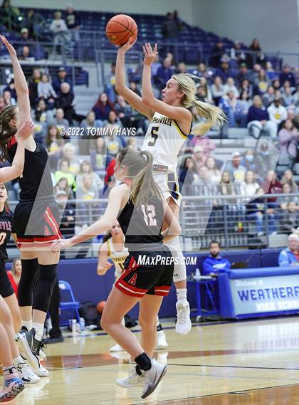 Thumbnail 2 in Argyle vs. Stephenville (UIL Basketball 4A Area Playoff) photogallery.