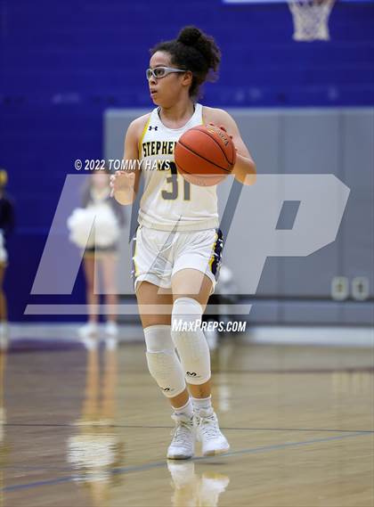 Thumbnail 1 in Argyle vs. Stephenville (UIL Basketball 4A Area Playoff) photogallery.