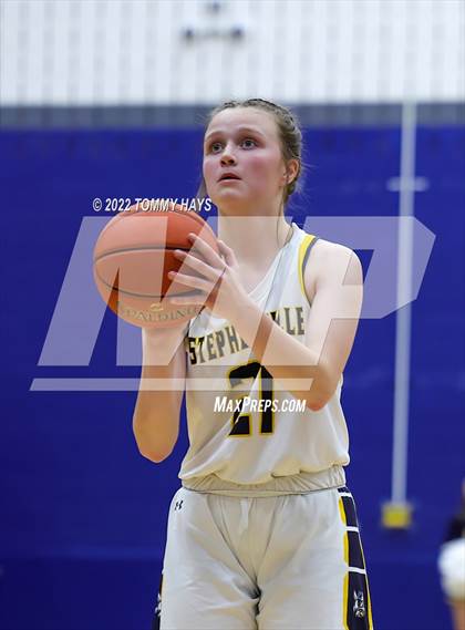 Thumbnail 1 in Argyle vs. Stephenville (UIL Basketball 4A Area Playoff) photogallery.