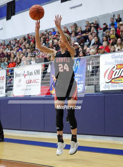 Thumbnail 3 in Argyle vs. Stephenville (UIL Basketball 4A Area Playoff) photogallery.