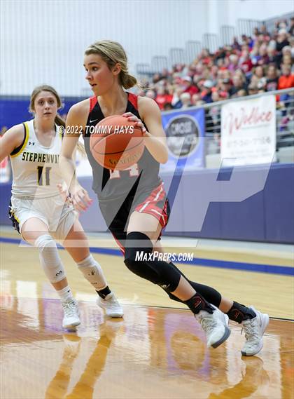 Thumbnail 2 in Argyle vs. Stephenville (UIL Basketball 4A Area Playoff) photogallery.