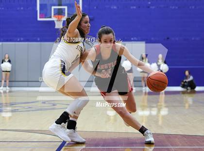 Thumbnail 3 in Argyle vs. Stephenville (UIL Basketball 4A Area Playoff) photogallery.