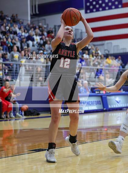 Thumbnail 2 in Argyle vs. Stephenville (UIL Basketball 4A Area Playoff) photogallery.