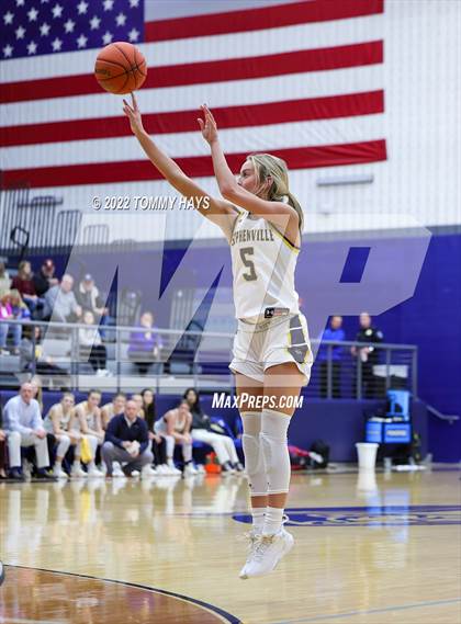 Thumbnail 1 in Argyle vs. Stephenville (UIL Basketball 4A Area Playoff) photogallery.