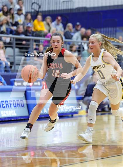 Thumbnail 1 in Argyle vs. Stephenville (UIL Basketball 4A Area Playoff) photogallery.