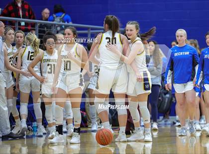 Thumbnail 3 in Argyle vs. Stephenville (UIL Basketball 4A Area Playoff) photogallery.