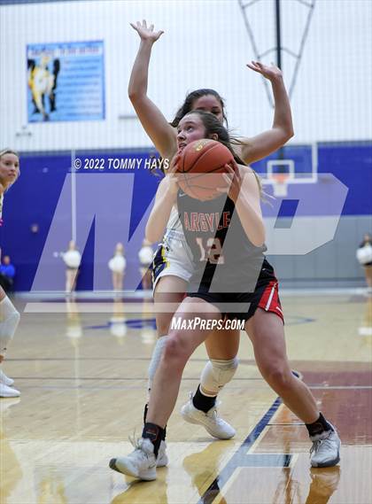 Thumbnail 3 in Argyle vs. Stephenville (UIL Basketball 4A Area Playoff) photogallery.