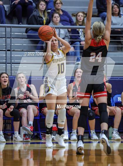 Thumbnail 3 in Argyle vs. Stephenville (UIL Basketball 4A Area Playoff) photogallery.