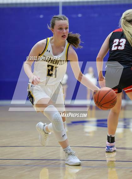 Thumbnail 3 in Argyle vs. Stephenville (UIL Basketball 4A Area Playoff) photogallery.
