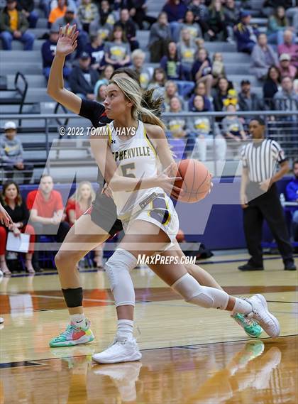 Thumbnail 3 in Argyle vs. Stephenville (UIL Basketball 4A Area Playoff) photogallery.