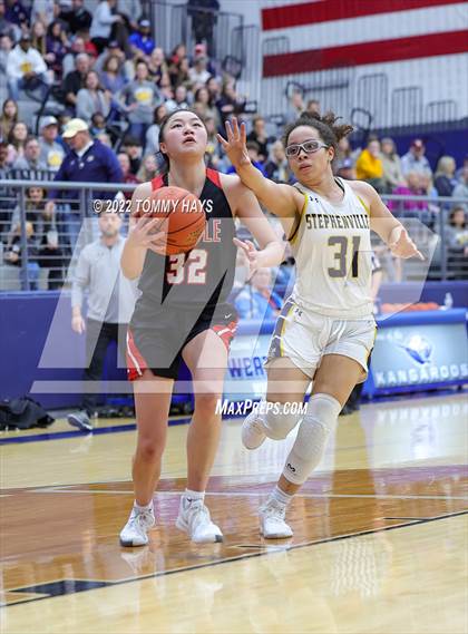 Thumbnail 2 in Argyle vs. Stephenville (UIL Basketball 4A Area Playoff) photogallery.