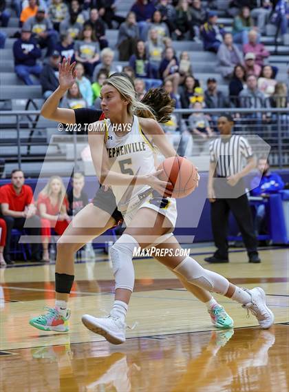 Thumbnail 1 in Argyle vs. Stephenville (UIL Basketball 4A Area Playoff) photogallery.