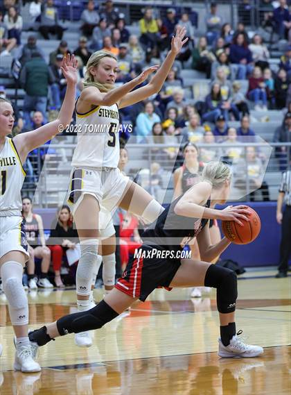 Thumbnail 3 in Argyle vs. Stephenville (UIL Basketball 4A Area Playoff) photogallery.