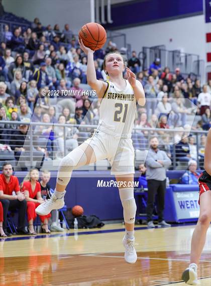 Thumbnail 3 in Argyle vs. Stephenville (UIL Basketball 4A Area Playoff) photogallery.