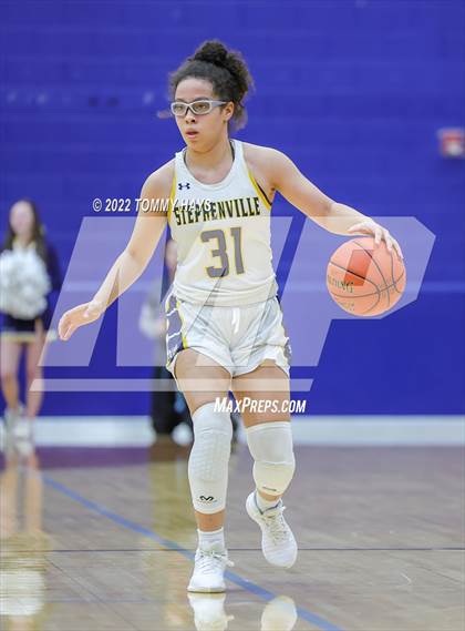 Thumbnail 3 in Argyle vs. Stephenville (UIL Basketball 4A Area Playoff) photogallery.