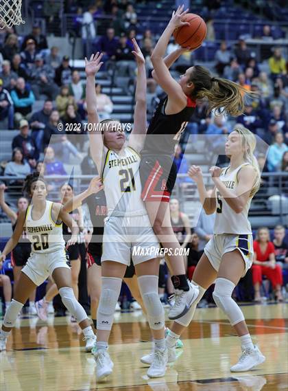 Thumbnail 2 in Argyle vs. Stephenville (UIL Basketball 4A Area Playoff) photogallery.