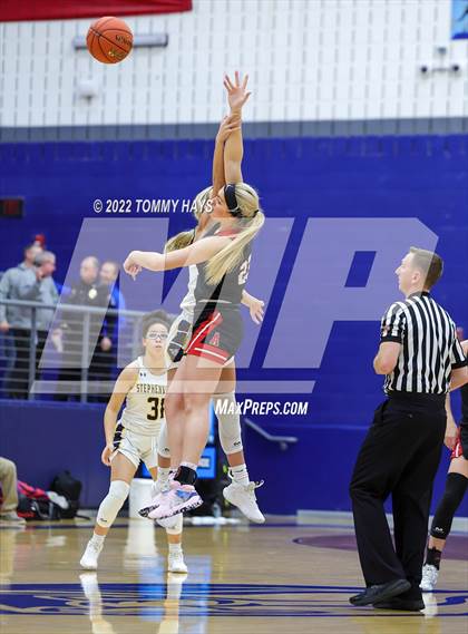 Thumbnail 3 in Argyle vs. Stephenville (UIL Basketball 4A Area Playoff) photogallery.