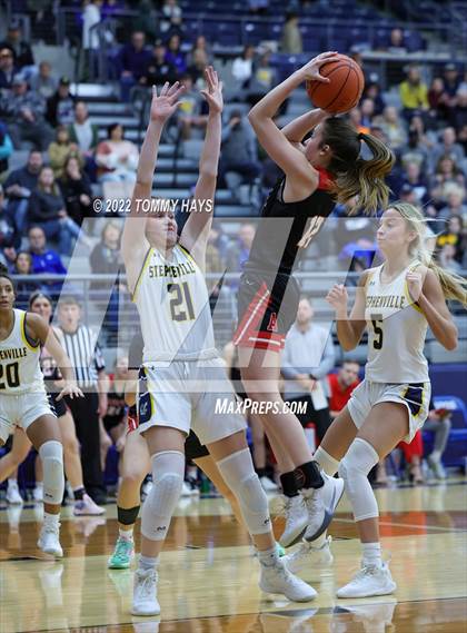 Thumbnail 1 in Argyle vs. Stephenville (UIL Basketball 4A Area Playoff) photogallery.