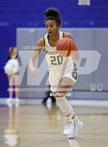 Thumbnail 1 in Argyle vs. Stephenville (UIL Basketball 4A Area Playoff) photogallery.