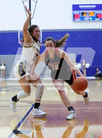 Thumbnail 2 in Argyle vs. Stephenville (UIL Basketball 4A Area Playoff) photogallery.