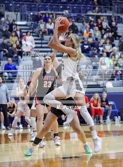 Thumbnail 2 in Argyle vs. Stephenville (UIL Basketball 4A Area Playoff) photogallery.