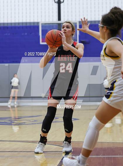 Thumbnail 2 in Argyle vs. Stephenville (UIL Basketball 4A Area Playoff) photogallery.