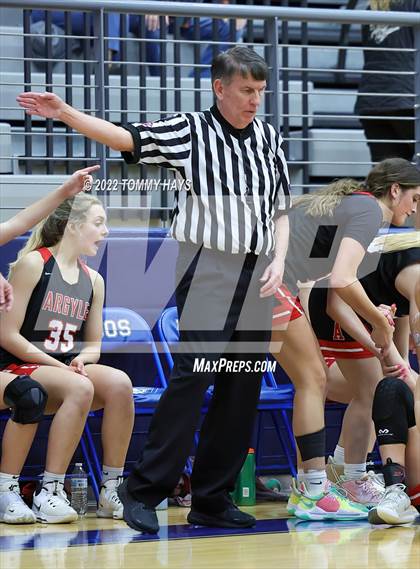 Thumbnail 2 in Argyle vs. Stephenville (UIL Basketball 4A Area Playoff) photogallery.