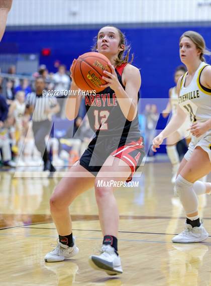 Thumbnail 2 in Argyle vs. Stephenville (UIL Basketball 4A Area Playoff) photogallery.
