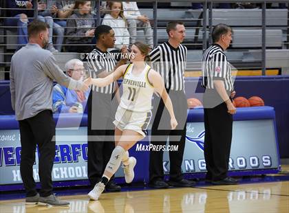 Thumbnail 3 in Argyle vs. Stephenville (UIL Basketball 4A Area Playoff) photogallery.