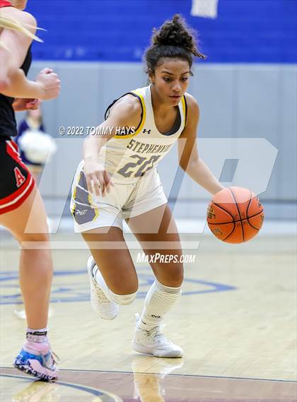 Thumbnail 1 in Argyle vs. Stephenville (UIL Basketball 4A Area Playoff) photogallery.