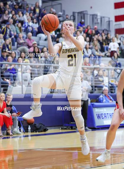 Thumbnail 2 in Argyle vs. Stephenville (UIL Basketball 4A Area Playoff) photogallery.