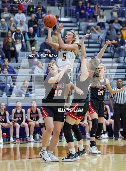 Thumbnail 3 in Argyle vs. Stephenville (UIL Basketball 4A Area Playoff) photogallery.