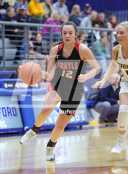 Thumbnail 3 in Argyle vs. Stephenville (UIL Basketball 4A Area Playoff) photogallery.