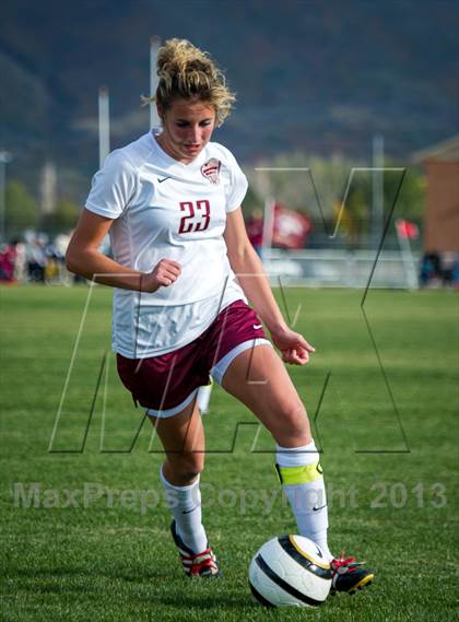 Thumbnail 1 in Corner Canyon @ Maple Mountain (UHSAA 4A Playoff) photogallery.